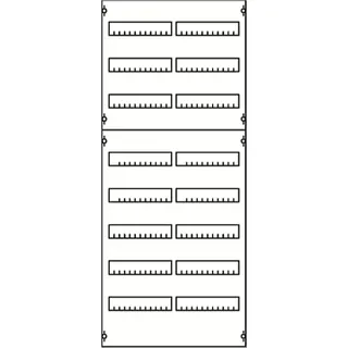 ABB Striebel & John 2V4A Reiheneinbaugeräte-Modul Reihenabstand 125mm, 8RE / BH4, 2FB
