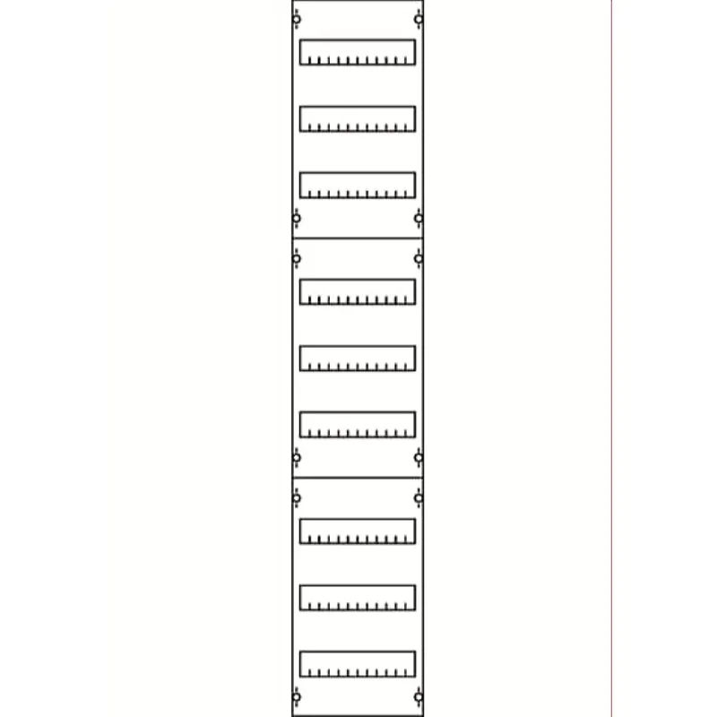 ABB Striebel & John 1V5A Reiheneinbaugeräte-Modul Reihenabstand 125mm, 9RE / BH5, 1FB