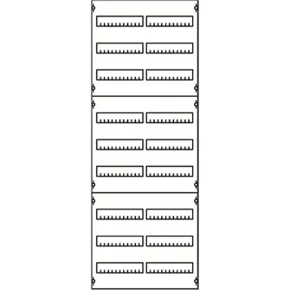 ABB Striebel & John 2V5A Reiheneinbaugeräte-Modul Reihenabstand 125mm, 9RE / BH5, 2FB