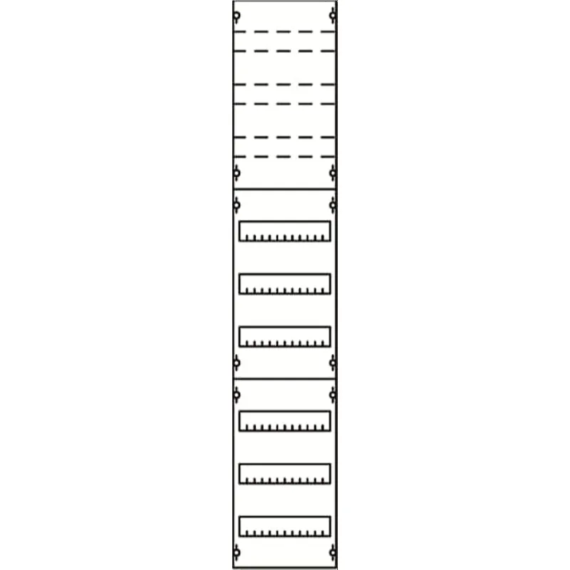 ABB Striebel & John 1V5KA Reiheneinbaugeräte-Modul Reihenabstand 125mm, 9RE / BH5, 1FB