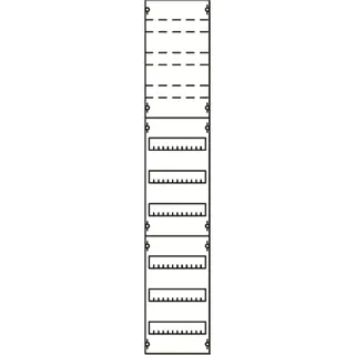 ABB Striebel & John 1V5KA Reiheneinbaugeräte-Modul Reihenabstand 125mm, 9RE / BH5, 1FB