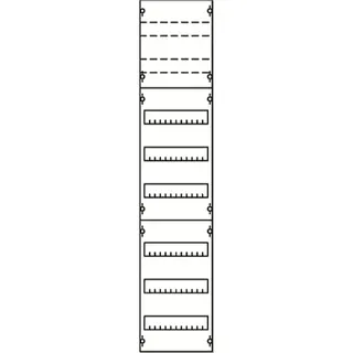 ABB Striebel & John 1V43KA Reiheneinbaugeräte-Modul Reihenabstand 125mm, 8RE / BH4, 1FB