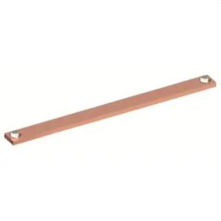 ABB Striebel & John ZX1032 Cu-Schiene 40x10mm, L:496mm Kupferschiene, lose Lieferung