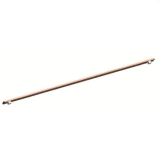 ABB Striebel & John ZX1095 Cu-Schiene 20x5mm, L:1100mm Kupferschiene, lose Lieferung