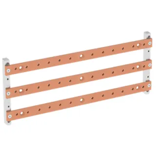 ABB Striebel & John ZX1227 Cu-Schienen 40x10mm, L: 465mm Kupferschiene, lose Lieferung