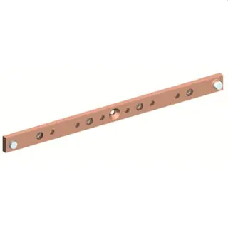 ABB Striebel & John ZX2526 Cu-Schiene 40x10mm, L:524mm Kupferschiene, lose Lieferung