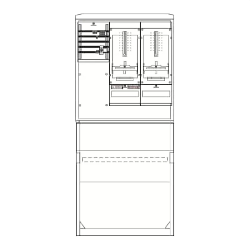 ABB Striebel & John SZ2203E Komplettschrank für den Außenbereich