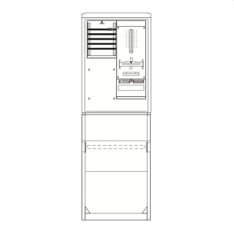 ABB Striebel & John SZ2204E Komplettschrank für den Außenbereich