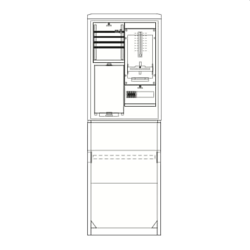 ABB Striebel & John SZ2400E Komplettschrank für den Außenbereich