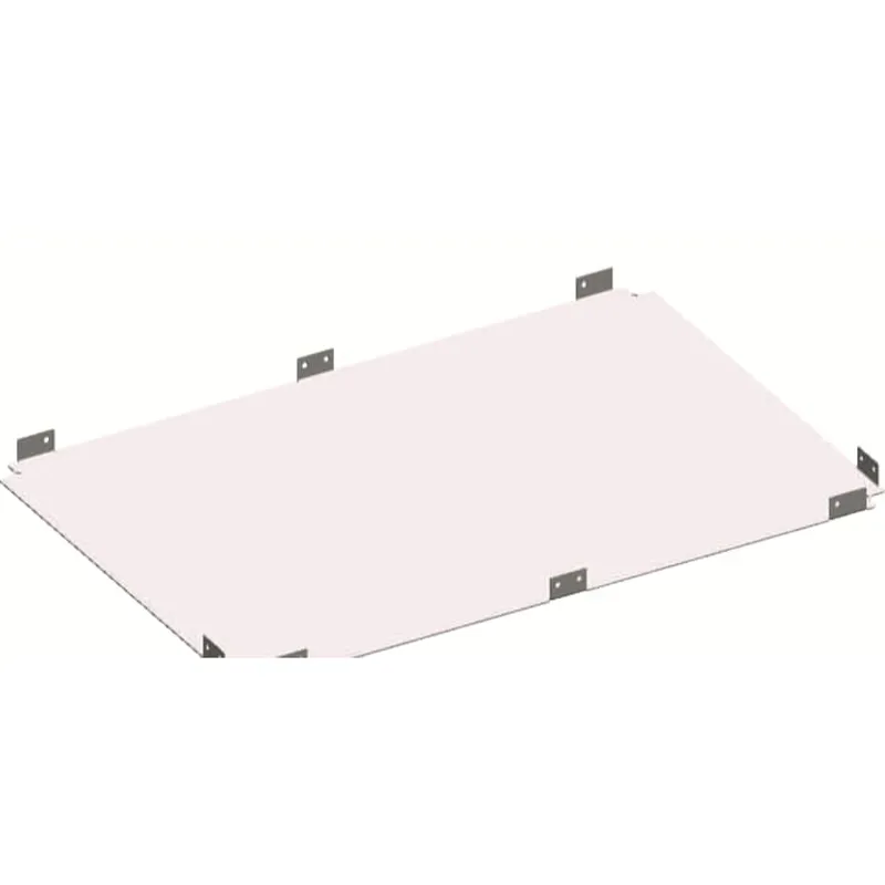 ABB Striebel & John RB24G Bodenblech für TriLine geschlossen 2-feldbreit, Tiefe 400 mm