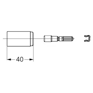 Grohe Verlängerungs-Set, 40 mm für UP-Ventile – Bild 2