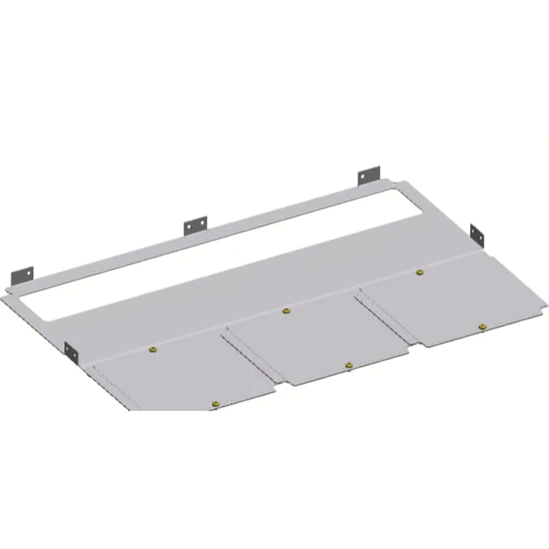 ABB Striebel & John RB54F Bodenblech mit Flanschöffnung 5-feldbreit, Tiefe 400 mm