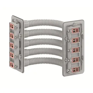 ABB Striebel & John CZC8 Sammelschienen-Eckverbinder 5-polig, 250A