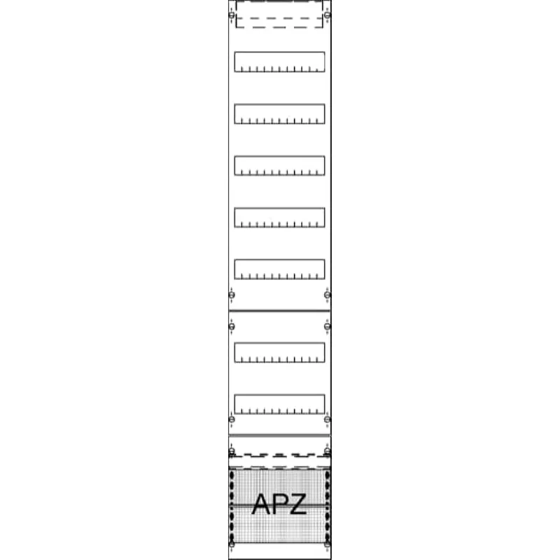 ABB Striebel & John FV19A2 Verteilerfeld mit APZ 9RE