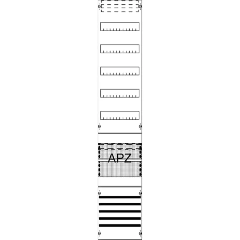 ABB Striebel & John FV19SA2 Verteilerfeld mit SaS /APZ 9RE