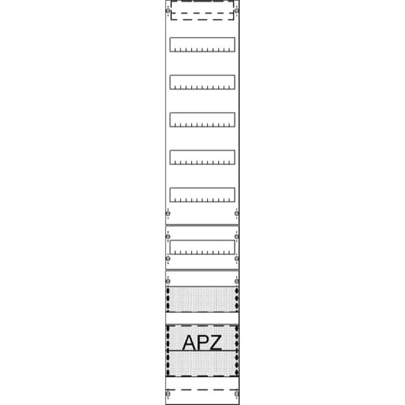 ABB Striebel & John FV19A3 Verteilerfeld mit APZ 9RE