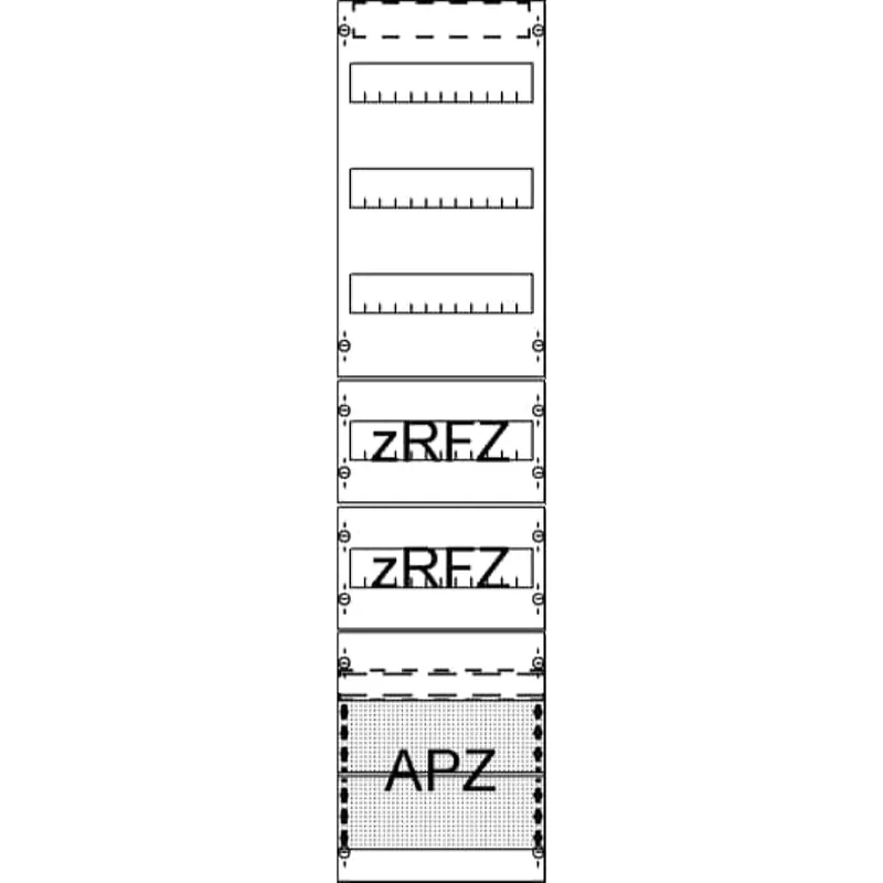 ABB Striebel & John FV17A2R2 Verteilerfeld mit APZ, zRfZ2 7RE
