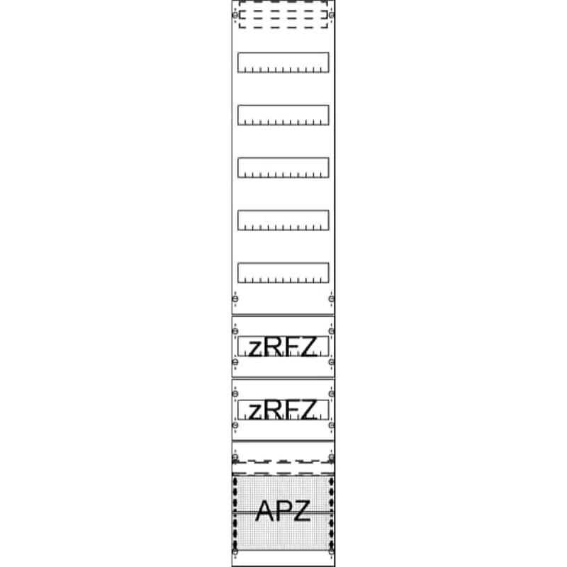 ABB Striebel & John FV19A2R2 Verteilerfeld mit APZ, zRfZ2 9RE