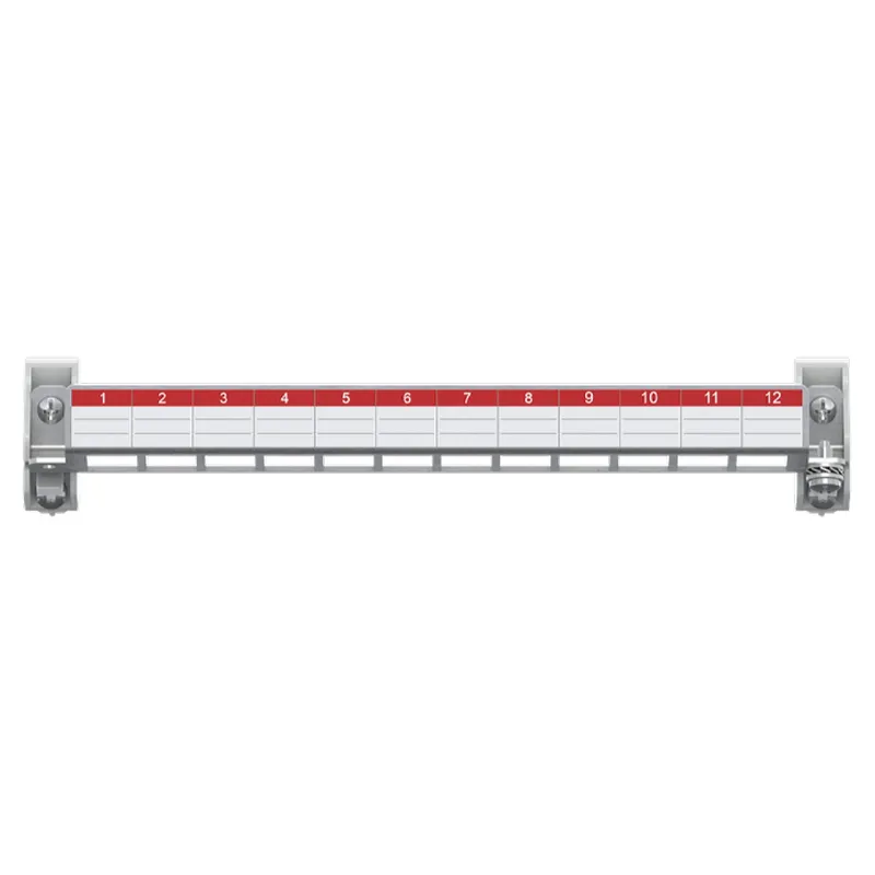 ABB Striebel & John ZEP12 Patchpanel 12 Module E-Dat oder Keystone