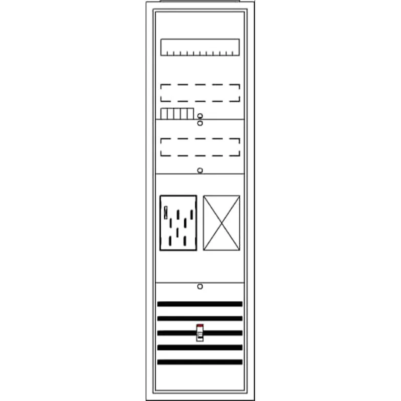 ABB Striebel & John BA17CA Komplettschrank, AP BKE-I, A17 1Z1R