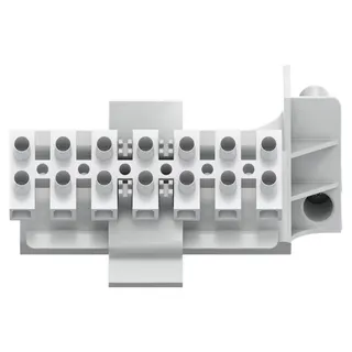 ABB Striebel & John ZK72H Steuerleitungsklemme 7pol./2 schraubbar mit Halter