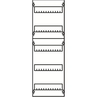 ABB Striebel & John 1V1-150 Verteilerfeld 5RE / 1FB, BH1
