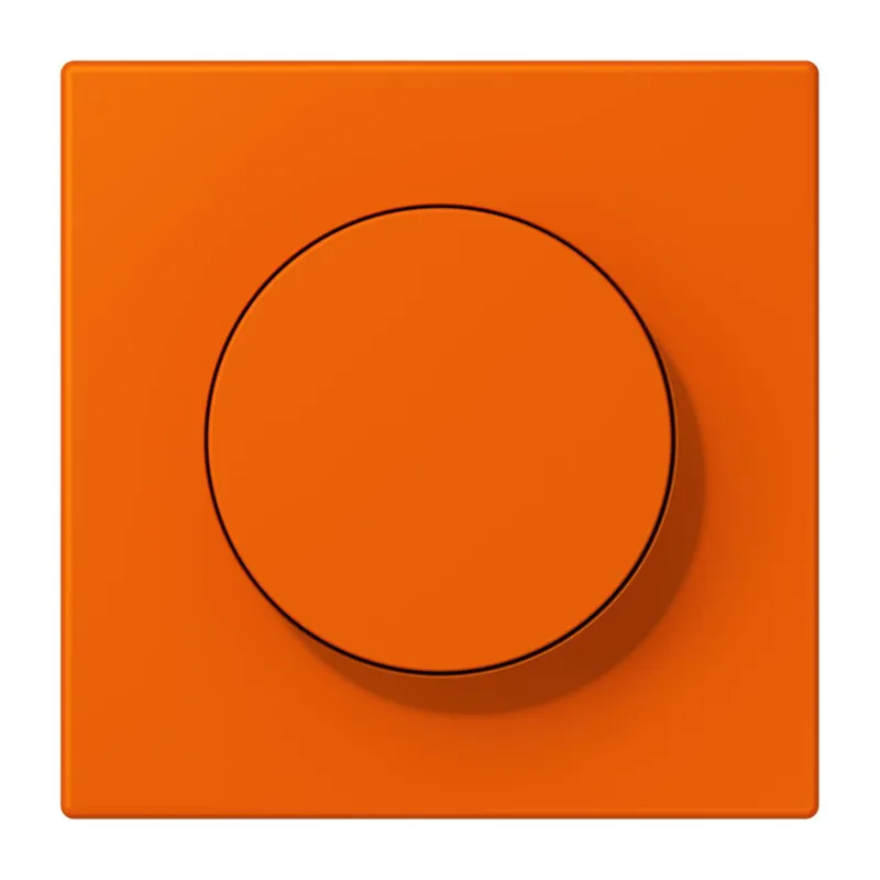 Jung Abdeckung mit Drehknopf, Serie LS, orange LC1740224