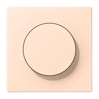 Jung Abdeckung mit Drehknopf, Serie LS, rose pâle LC1740228