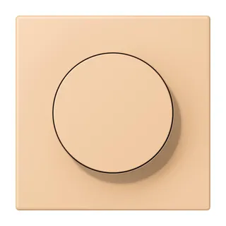 Jung Abdeckung mit Drehknopf, Serie LS, terre sienne claire 31 LC1740237