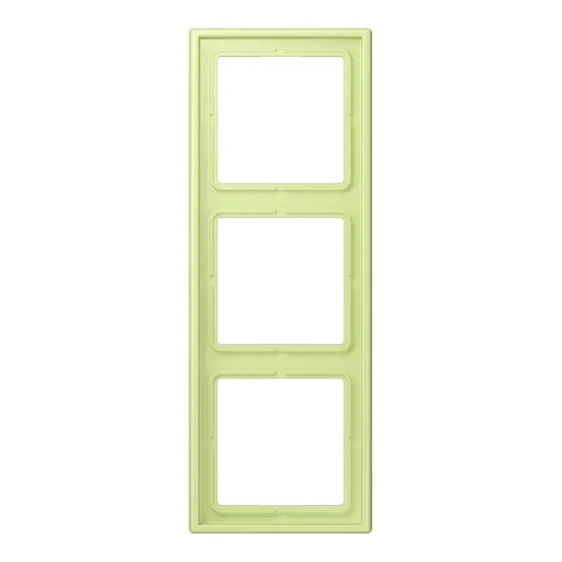 Jung Rahmen, 3-fach, LS 990, vert jaune clair LC983222