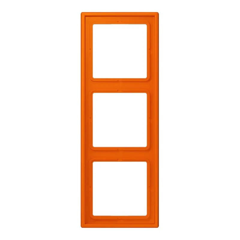 Jung Rahmen, 3-fach, LS 990, orange LC983224