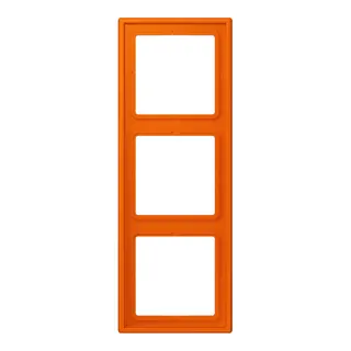 Jung Rahmen, 3-fach, LS 990, orange LC983224