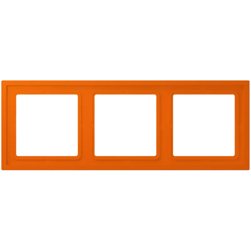Jung Rahmen, 3-fach, LS ZERO, orange LCZ983BF224
