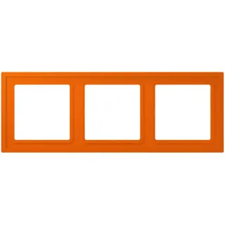 Jung Rahmen, 3-fach, LS ZERO, orange LCZ983BF224