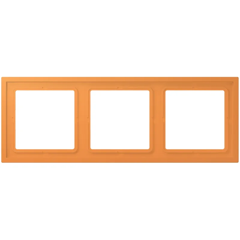 Jung Rahmen, 3-fach, LS ZERO, orange clair LCZ983BF225