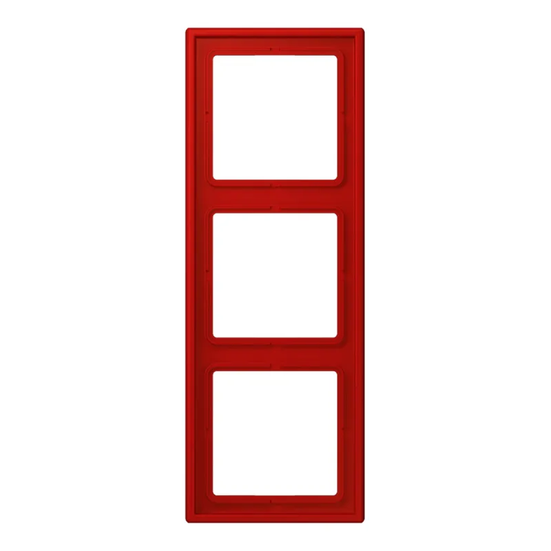 Jung Rahmen, 3-fach, LS 990, rouge vermillon 31 LC983227