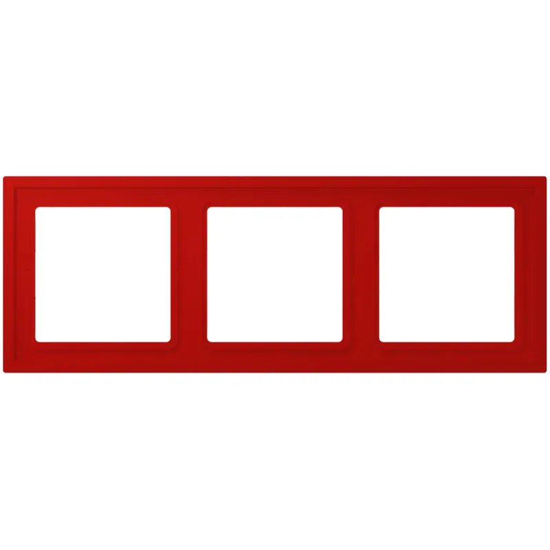 Jung Rahmen, 3-fach, LS ZERO, rouge vermillon 31 LCZ983BF227