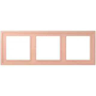 Jung Rahmen, 3-fach, LS ZERO, rose clair LCZ983BF231