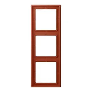 Jung Rahmen, 3-fach, LS 990, l'ocre rouge LC983232