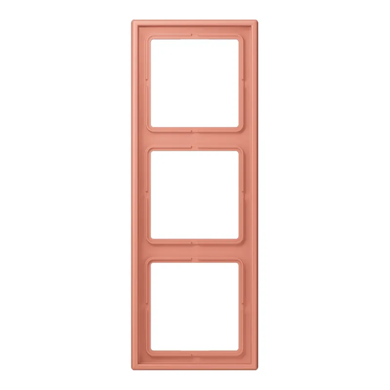 Jung Rahmen, 3-fach, LS 990, l'ocre rouge moyen LC983233