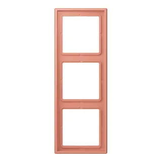 Jung Rahmen, 3-fach, LS 990, l'ocre rouge moyen LC983233