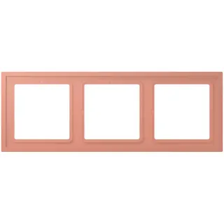 Jung Rahmen, 3-fach, LS ZERO, l'ocre rouge moyen LCZ983BF233