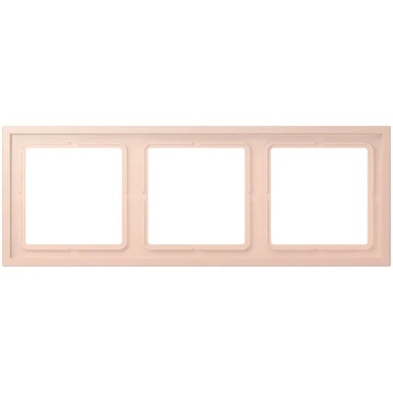 Jung Rahmen, 3-fach, LS ZERO, l'ocre rouge clair LCZ983BF234
