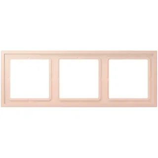 Jung Rahmen, 3-fach, LS ZERO, l'ocre rouge clair LCZ983BF234
