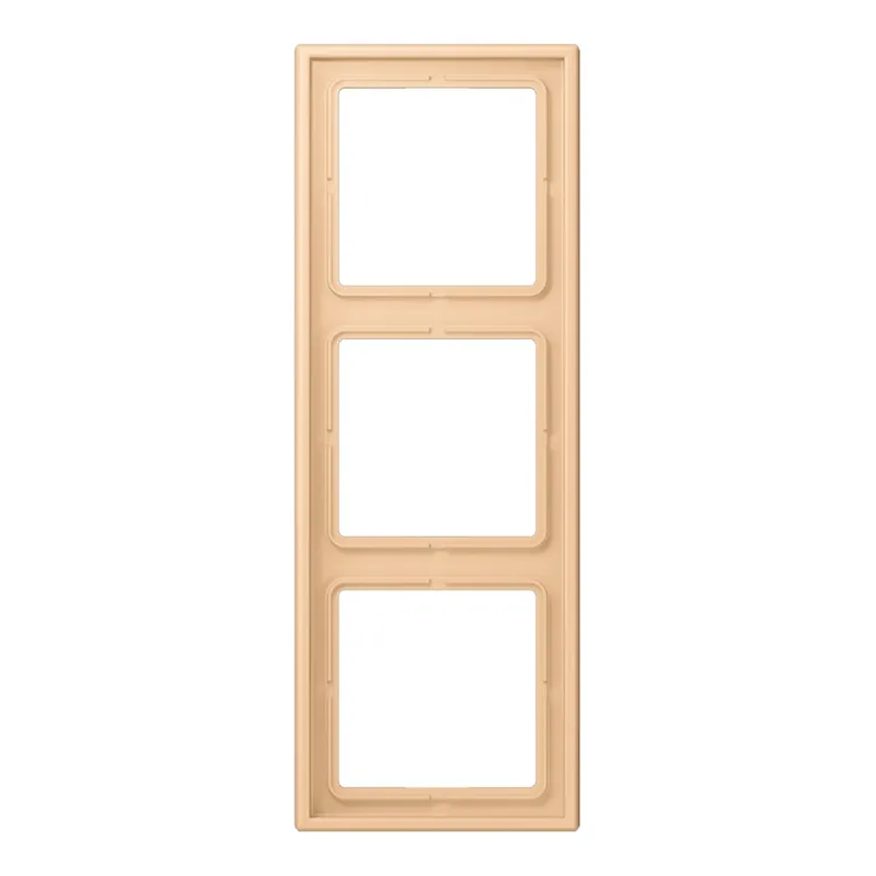 Jung Rahmen, 3-fach, LS 990, terre sienne claire 31 LC983237