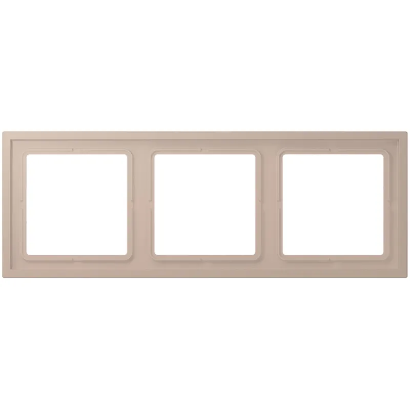 Jung Rahmen, 3-fach, LS ZERO, ombre br?lée claire LCZ983BF240