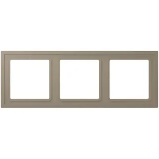 Jung Rahmen, 3-fach, LS ZERO, ombre naturelle moyenne LCZ983BF242