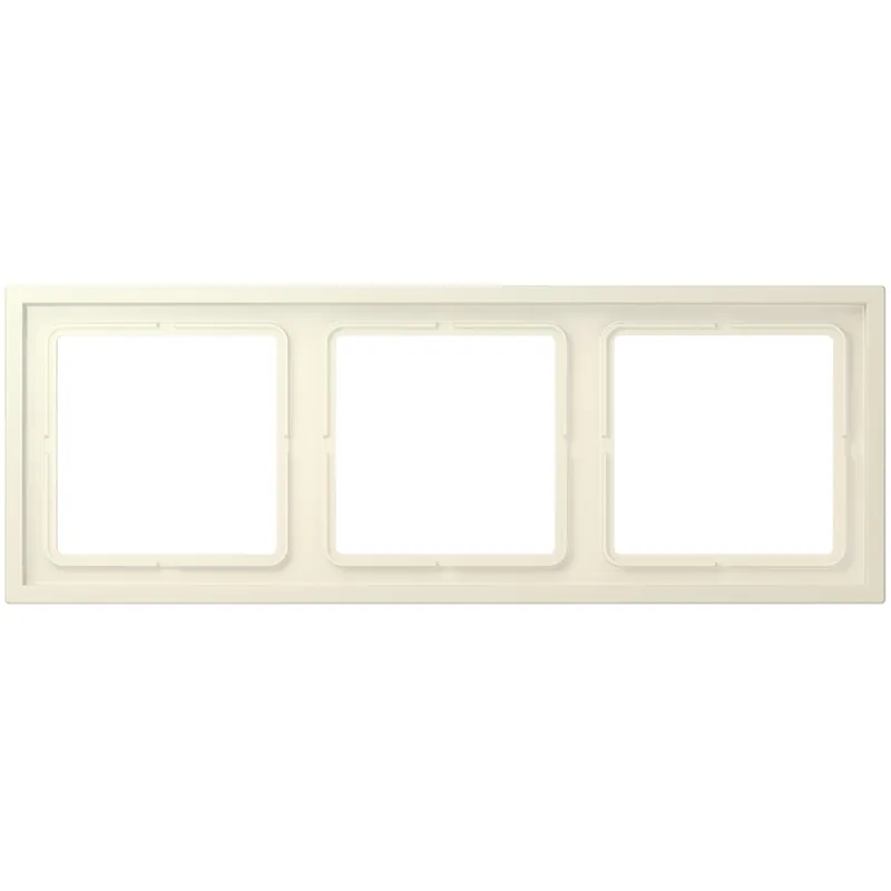Jung Rahmen, 3-fach, LS ZERO, blanc ivoire LCZ983BF245