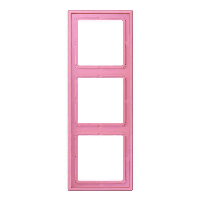 Jung Rahmen, 3-fach, LS 990, rose vif LC983246
