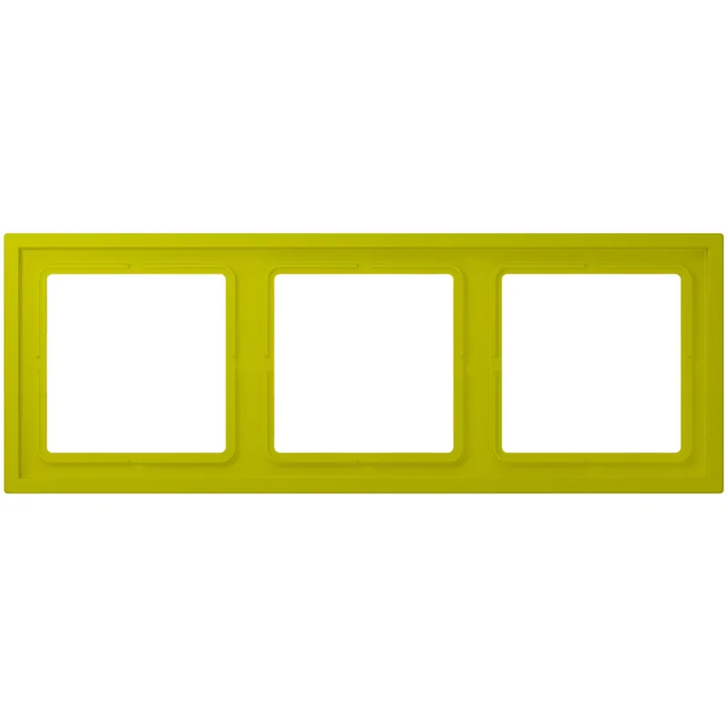 Jung Rahmen, 3-fach, LS ZERO, vert olive vif LCZ983BF249